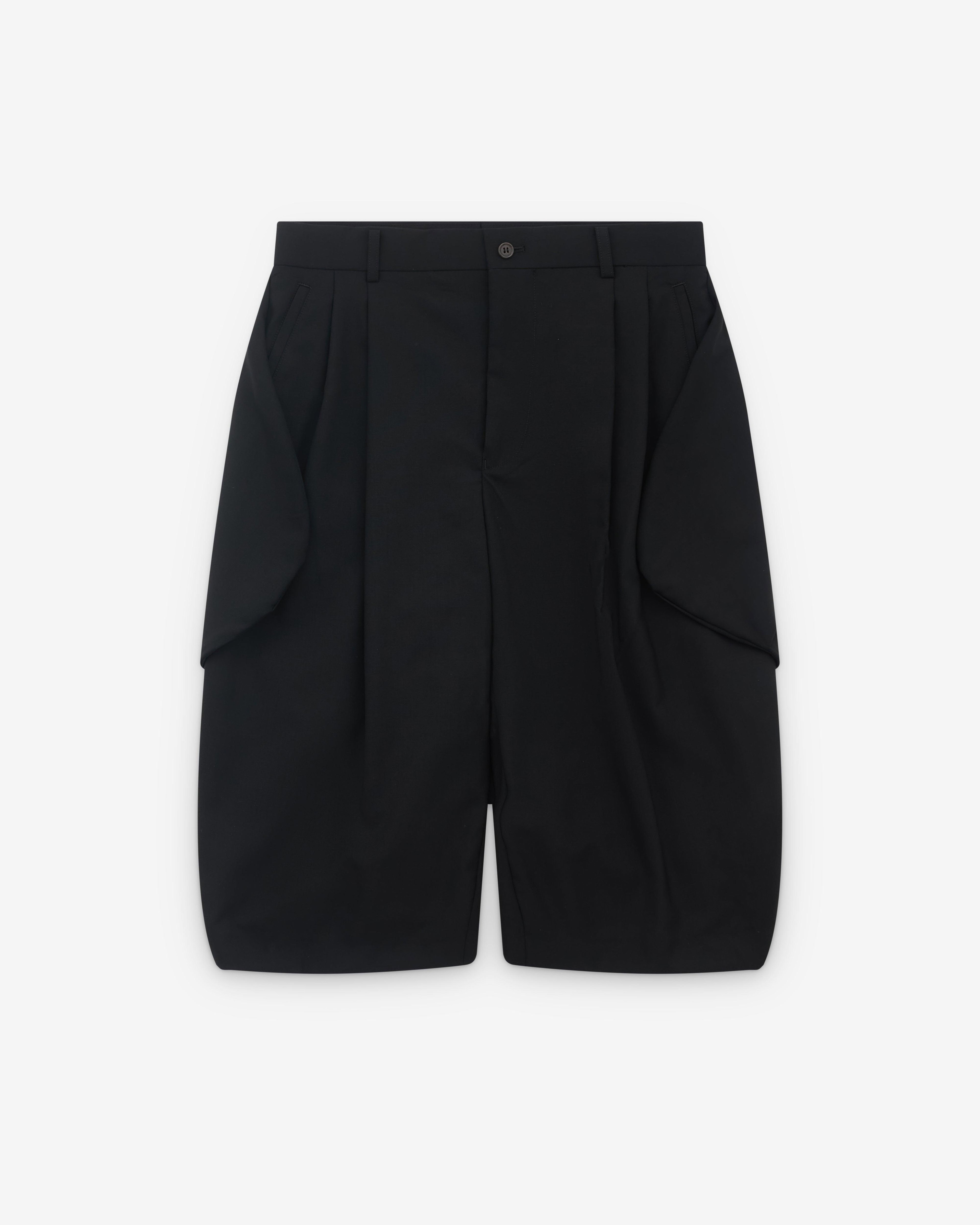 Noir Kei Ninomiya - Women’s Pleated Shorts - (Black) by NOIR KEI NINOMIYA