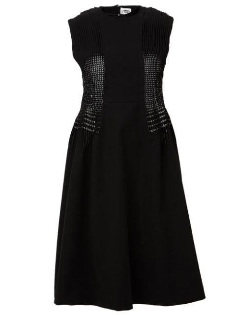 beaded panel flared dress by NOIR KEI NINOMIYA