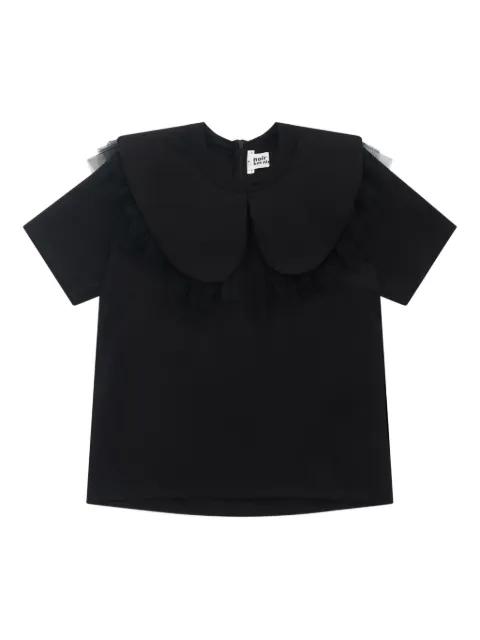 collar T-shirt by NOIR KEI NINOMIYA