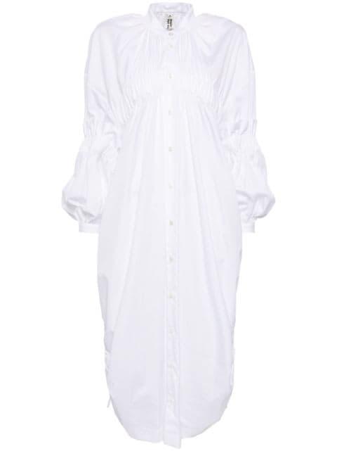 drawstring detail day dress by NOIR KEI NINOMIYA
