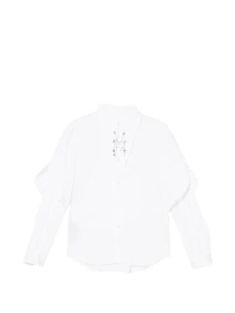embellished shirt by NOIR KEI NINOMIYA