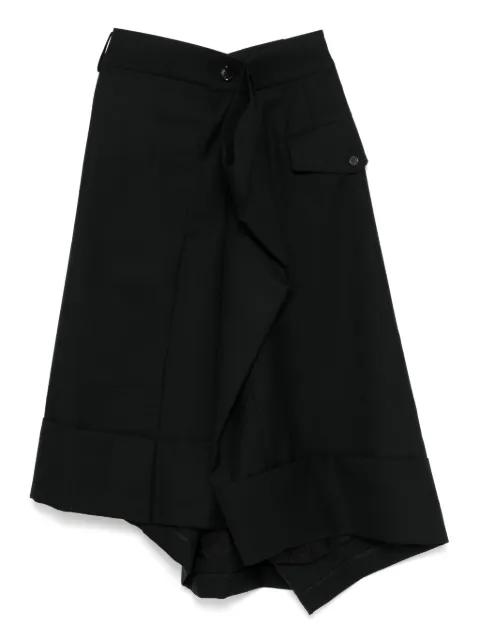 extended waistband skirt by NOIR KEI NINOMIYA