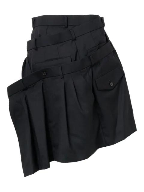 gabardine mini skirt by NOIR KEI NINOMIYA