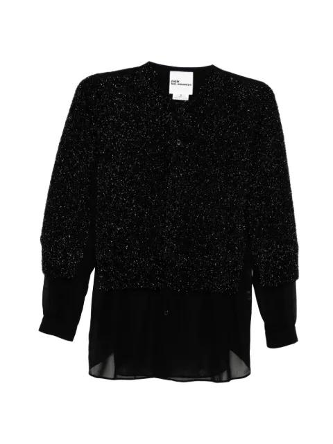 glittered shirt by NOIR KEI NINOMIYA