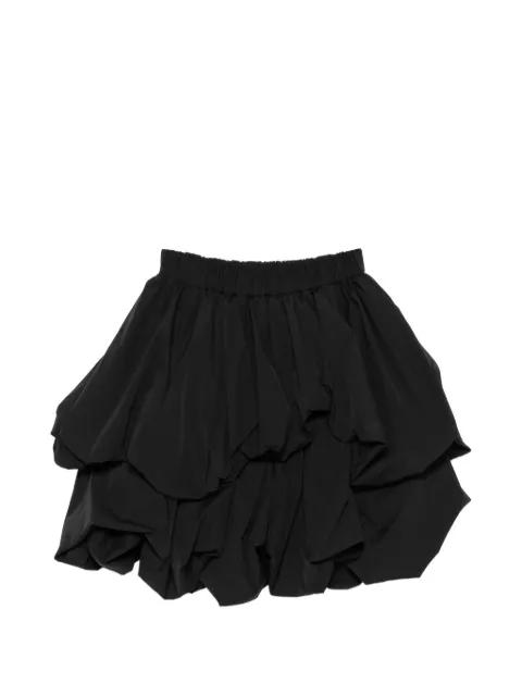 layered bubble mini skirt by NOIR KEI NINOMIYA