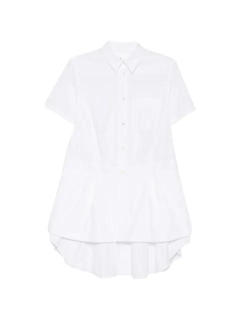 layered short-sleeve mini dress by NOIR KEI NINOMIYA