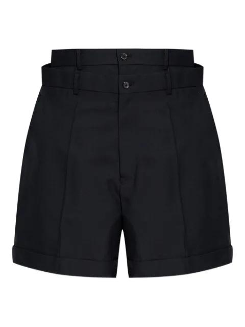 layered shorts by NOIR KEI NINOMIYA