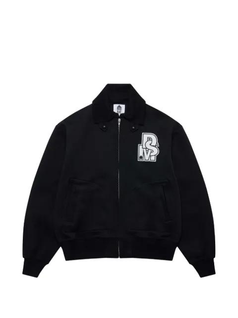 logo-patch varsity jacket by NOIR KEI NINOMIYA