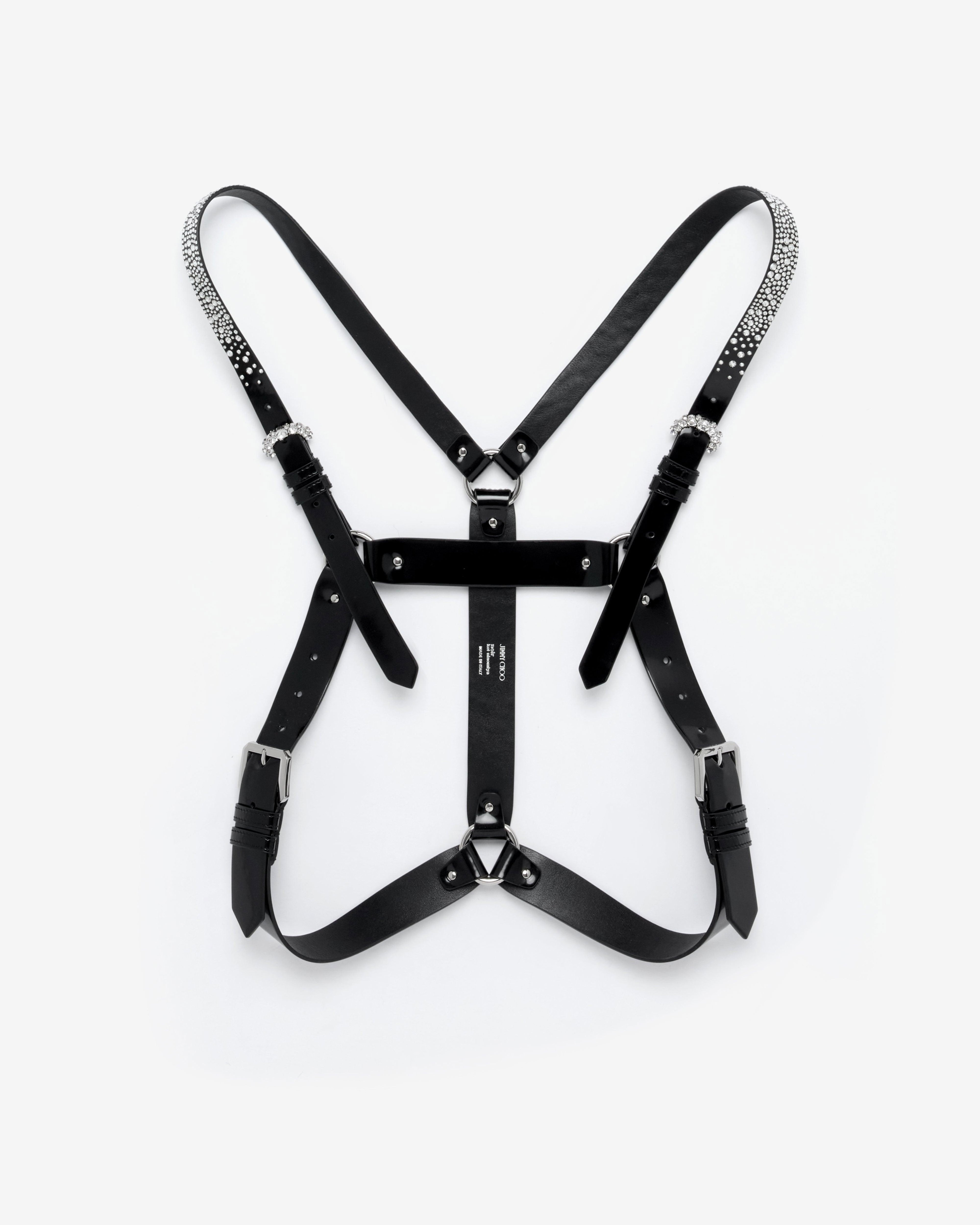 noir kei ninomiya - Women's Jimmy Choo Crystals Harness - (Black) by NOIR KEI NINOMIYA