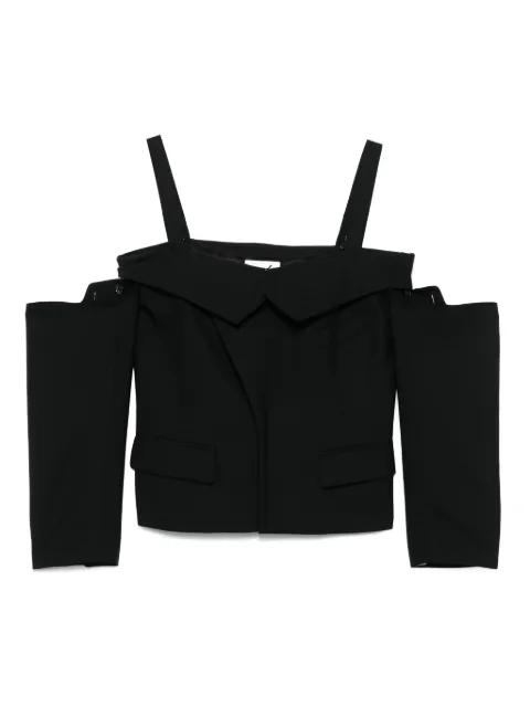 off-shoulder top by NOIR KEI NINOMIYA