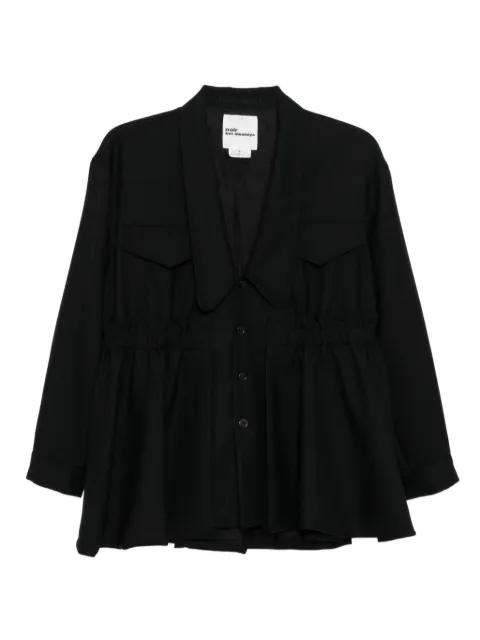 peplum wool jacket by NOIR KEI NINOMIYA
