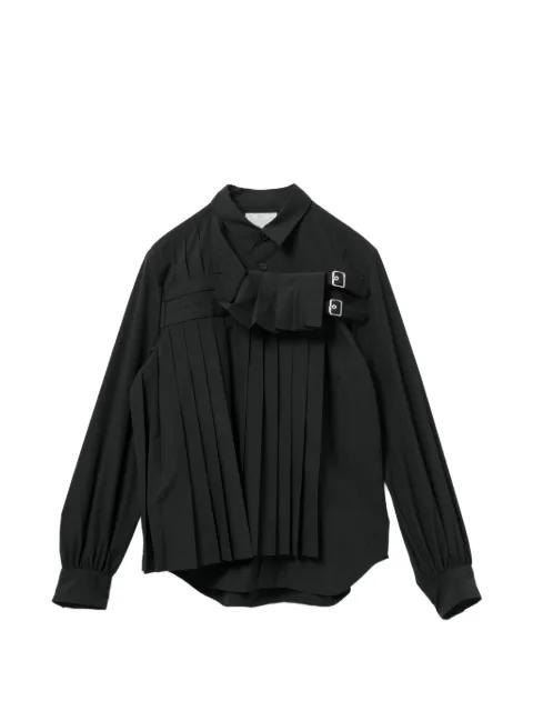 pleated blouse by NOIR KEI NINOMIYA