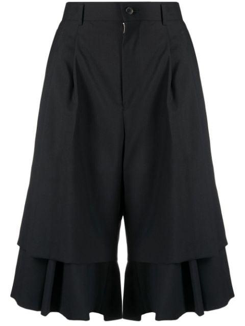 ruffle hem culottes by NOIR KEI NINOMIYA
