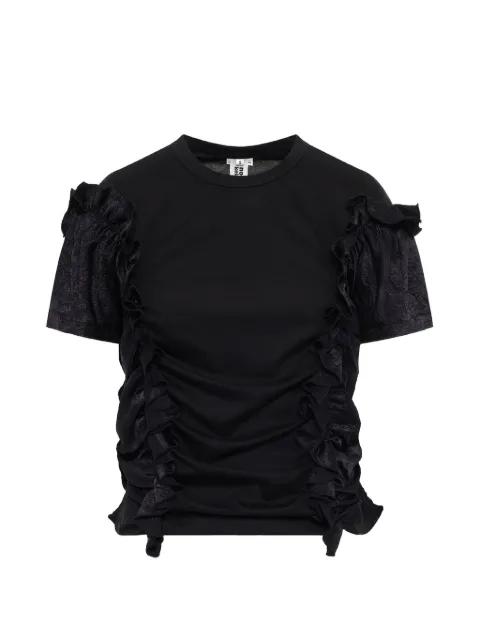 ruffled T-shirt by NOIR KEI NINOMIYA