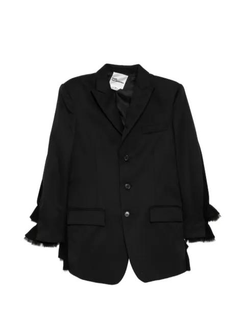 ruffled blazer by NOIR KEI NINOMIYA