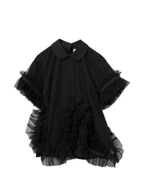 ruffled blouse by NOIR KEI NINOMIYA