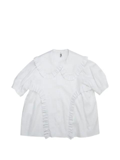 ruffled collar shirt by NOIR KEI NINOMIYA