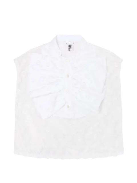 ruffled-detail blouse by NOIR KEI NINOMIYA