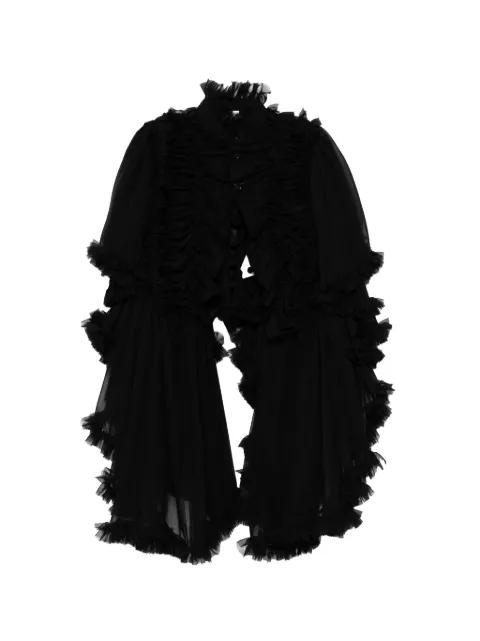ruffled jacket by NOIR KEI NINOMIYA