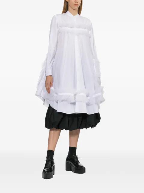 ruffled mini dress by NOIR KEI NINOMIYA