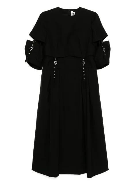 slashed-sleeves dress by NOIR KEI NINOMIYA