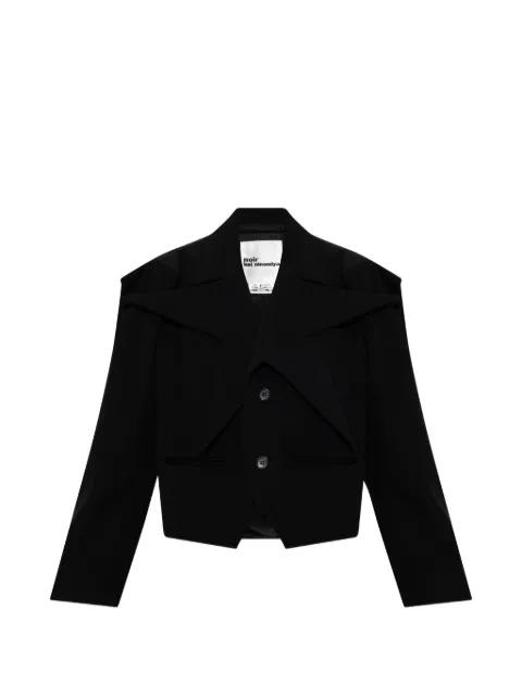 star-panel cropped jacket by NOIR KEI NINOMIYA