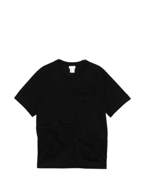 star-patch T-shirt by NOIR KEI NINOMIYA