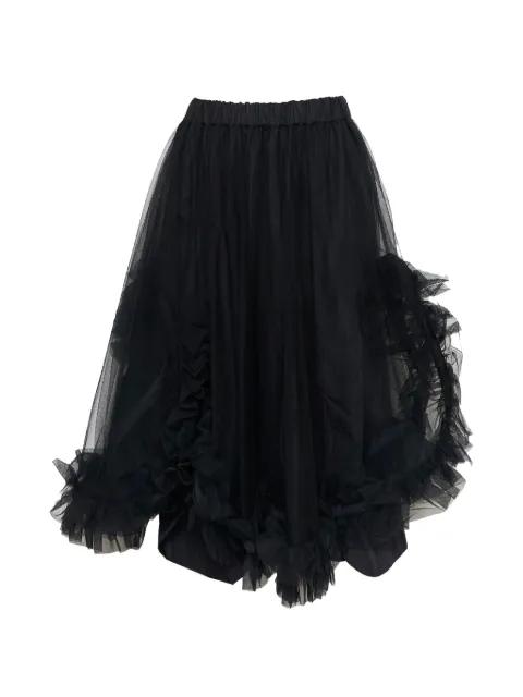 tulle-overlay skirt by NOIR KEI NINOMIYA