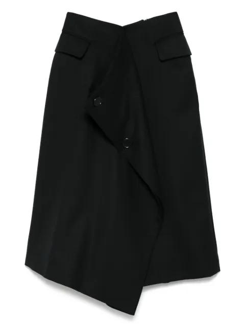 wool midi skirt by NOIR KEI NINOMIYA