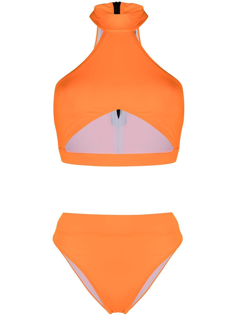 Bahamas cut-out two-piece bikini by NOIRE SWIMWEAR