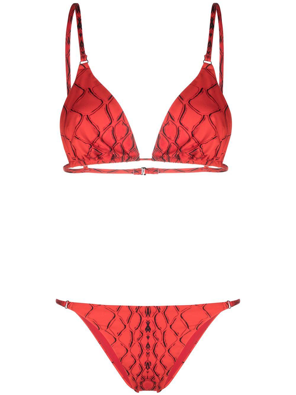 Snake Tanning bikini by NOIRE SWIMWEAR