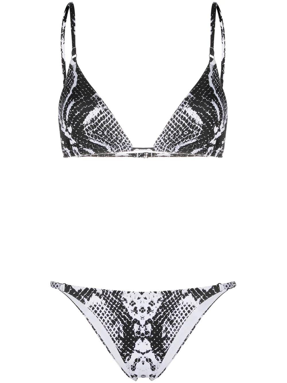 Snake Tanning bikini by NOIRE SWIMWEAR