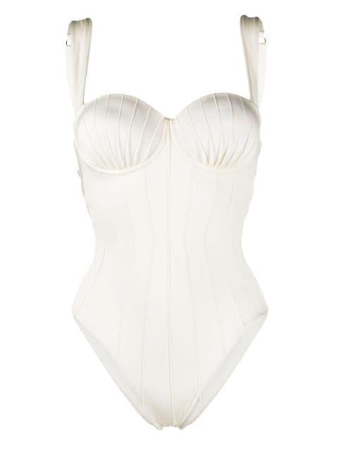 balconette-style swimsuit by NOIRE SWIMWEAR