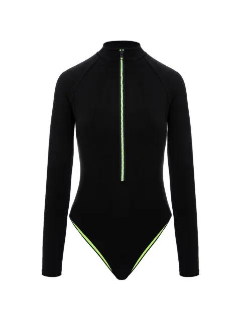 long-sleeve swimsuit by NOIRE SWIMWEAR