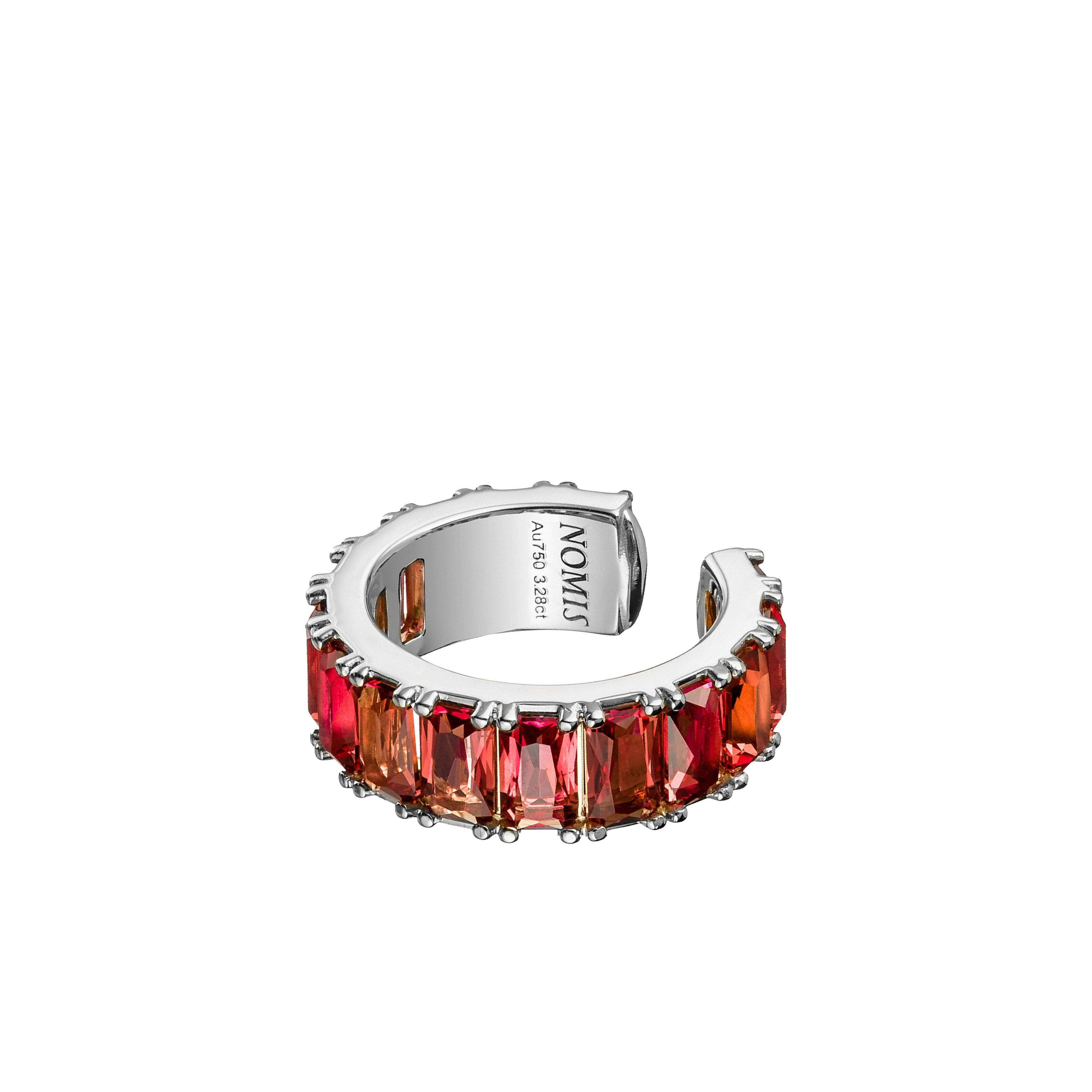 Nomis - Yulyo Cuff Ring - (Red) by NOMIS