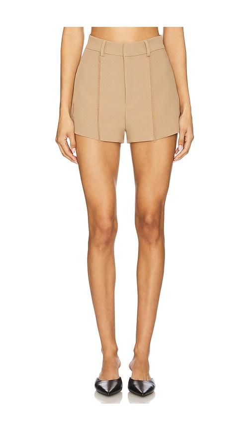 Nonchalant Label Hedda Short in Beige by NONCHALANT LABEL
