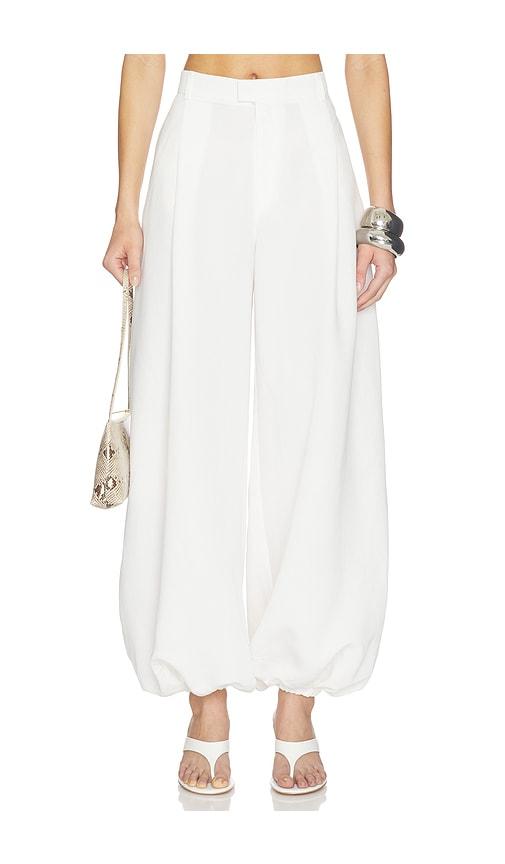 Nonchalant Label Lexi Pant in White by NONCHALANT LABEL