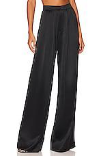 Nonchalant Label Paris Wide Leg Pant in Black by NONCHALANT LABEL