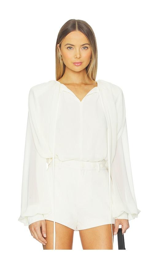 Nonchalant Label Sophie Top in Cream by NONCHALANT LABEL