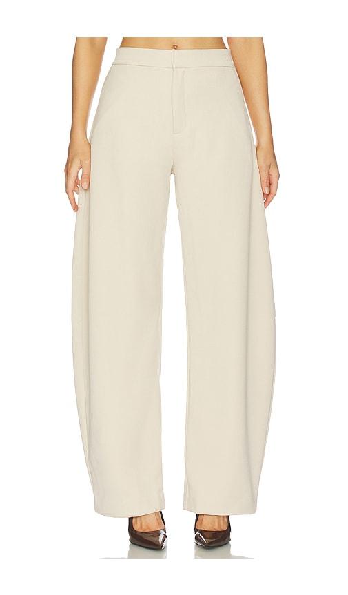 Nonchalant Label Sylvana Trouser in Beige by NONCHALANT LABEL