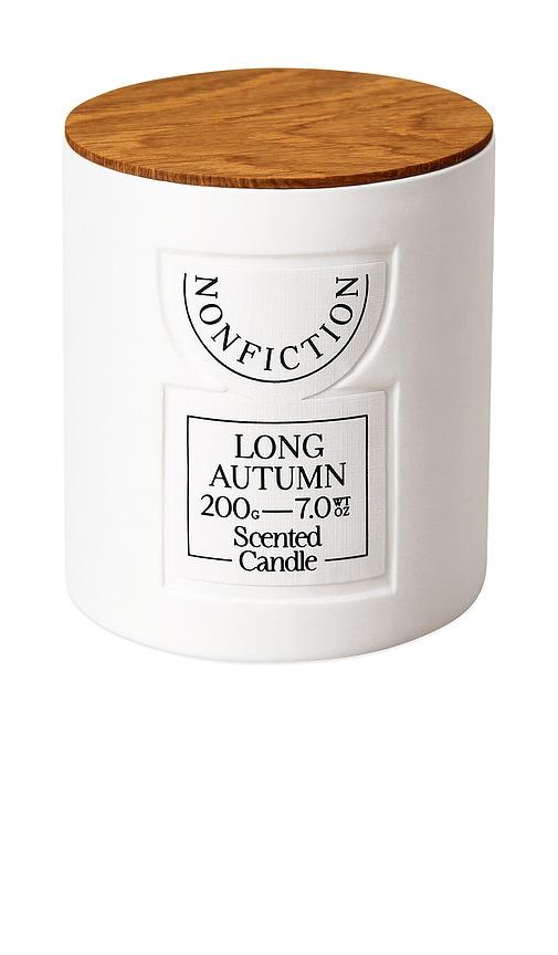NONFICTION Long Autumn Scented Candle in Beauty by NONFICTION
