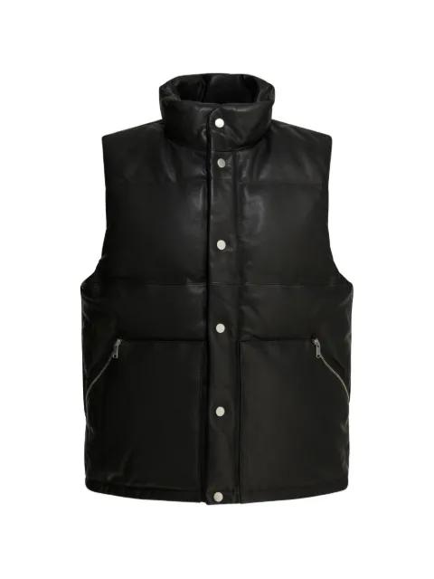 buttoned zip-up gilet by NONNATIVE
