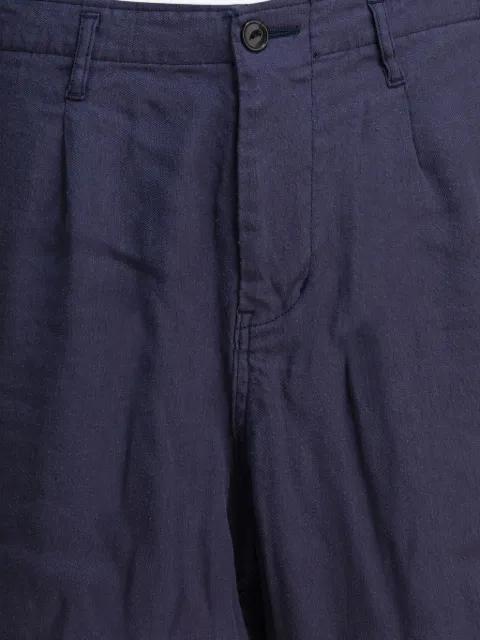 pleated cargo shorts by NONNATIVE