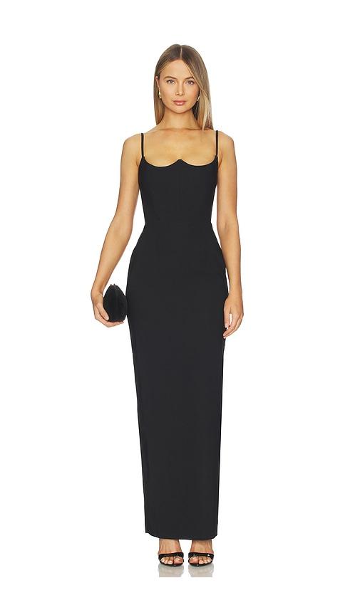Nookie Aaliyah Maxi Dress in Black by NOOKIE