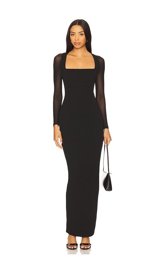 Nookie Amore Mesh Maxi in Black by NOOKIE