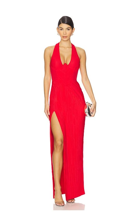 Nookie Belleza Gown in Red by NOOKIE