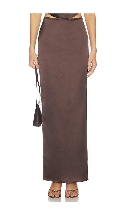 Nookie Calypso Skirt in Chocolate by NOOKIE