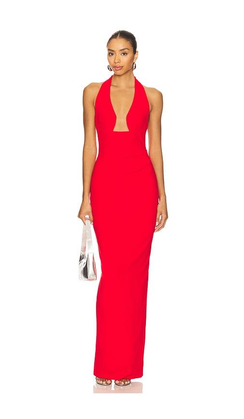 Nookie Demi Gown in Red by NOOKIE