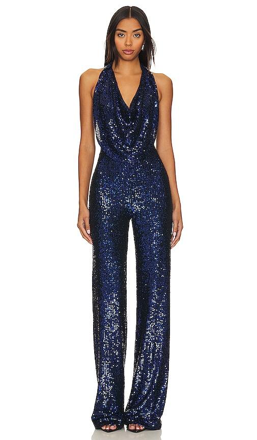 Nookie Fantasy Jumpsuit in Navy by NOOKIE