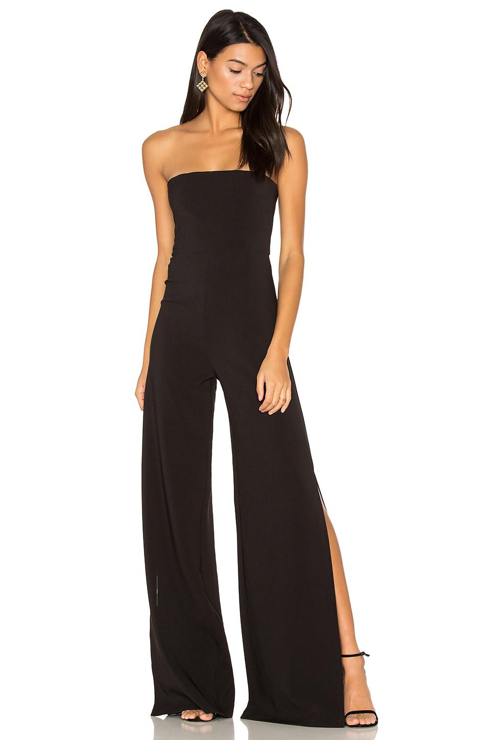 Nookie Glamour Jumpsuit in Black by NOOKIE